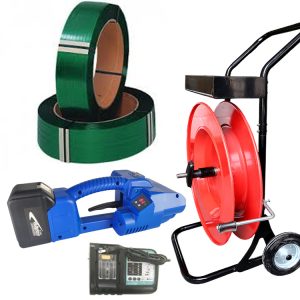 kit de cerclage polyester NEO2 distributeur de feuillard PET 9-16 mm